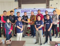 Safari Jurnalistik JMSI Pelalawan, Camat Langgam Sebut Wawasan Baru Kades