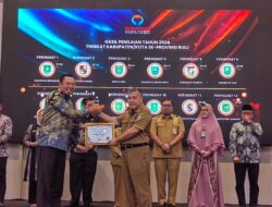 Pelalawan Raih Penghargaan Dari Ombudsman RI Pada Penilaian Kepatuhan Penyelenggaraan Pelayanan Publik Tahun 2024