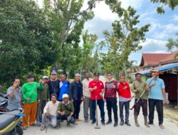 Momen HKSN 2024, Forkopimcam Langgam Gelar Gotongroyong Dengan Tujuan Tumbukan Solidaritas Sosial