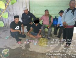 Polsek Singingi Hilir Ungkap Kasus Narkotika Jenis Sabu, Amankan Tersangka dan Barang Bukti 56 Gram