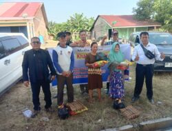 Pimpinan Umun Khabarterkini.co Khoirul Harahap Berbagi Kasih ke Lansia dan Fakir Miskin