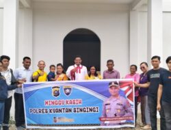 Sat Res Narkoba Polres Kuansing Laksanakan Minggu Kasih Dalam Rangka Cooling System Pasca Pilkada