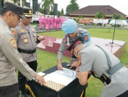 Kapolres Kuansing Pimpin Sertijab Waka Polres, Kapolsek Singingi Hilir, dan Kapolsek Benai