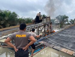 Respon Cepat Polres Kuansing Lakukan Penindakan Aktivitas Penambangan Emas Tanpa Izin (PETI) di Dua Lokasi