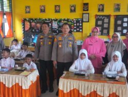 Polres Kuansing Gelar Program Makan Bergizi Gratis di SDN 001 Muara Lembu Dukung Asta Cita Presiden RI