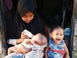Kisah Pilu Gadis Kecil di Riau, Hidupi 2 Adiknya yang Masih Balita