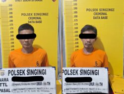 Polsek Singingi Berhasil Ungkap Kasus Peredaran Narkotika Jenis Sabu Di Desa Sumber Datar