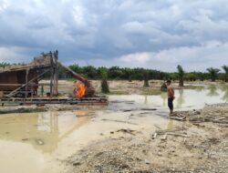 Polsek Benai Tertibkan Aktivitas PETI di Desa Gunung Kesiangan