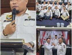 Terpilih Aklamasi Muscablub, Bambang Nahkodai Ketua DPC APDESI Pelalawan Periode 2025-2030