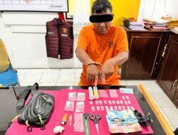 Polsek Singingi Berhasil Ungkap Peredaran Narkotika Jenis Sabu di Perkebunan Kelapa Sawit Muara Lembu