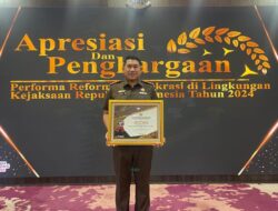 Berkat PelayananPrima, Kejari Pelalawan Diganjar Predikat WBK dan Menuju WBBM dari Kejaksaan Agung RI