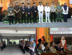 Polres Kuansing Amankan Rapat Paripurna DPRD Kabupaten Kuantan Singingi dengan Agenda Penyampaian Pidato Awal Masa Jabatan Bupati Kuansing 2025-2030