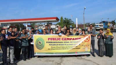 Turun Ke Jalan, Pengadilan Negeri Pelalawan Gelar Public Campaign Wujudkan WBK dan WBBM