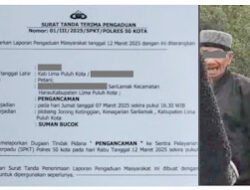 Ketua Forum (FPII) Memohon Kapolres 50 Kota menangkap Bucok Pelaku Pengancaman Syeikh Muliadi di Kabupaten 50 Kota Sumbar.