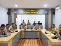 Polres Kuansing Laksanakan Asistensi dan Supervisi Ops Ketupat Lancang Kuning 2025 Polda Riau di Polres Kuansing