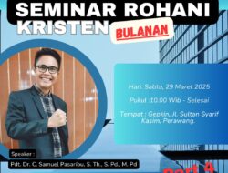 Seminar PJK – Project Kekekalan di GEPKIN Perawang: Menjalani Hidup dengan Kesadaran Akan Kekekalan