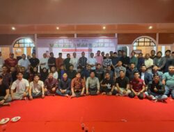 Bupati Pelalawan Halal Bihalal Bersama Kalimaya Pelalawan dan IPMR KP Yogyakarta di Z Park Kerinci Skyline