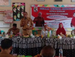 Serah Terima Jabatan Kepala SDN 021 Kemang: Muridin Purna Tugas, Syarifah Aini Diangkat Plt