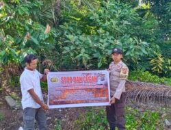 Polsek Hulu Kuantan Gencarkan Kegiatan Preemtif dan Preventif Antisipasi Karhutla di Desa Tanjung Medang