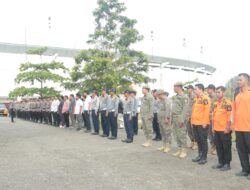 Polres Kuansing Gelar Apel Pasukan Untuk Pengamanan May Day 2025, Tegaskan Komitmen Profesional dan Humanis