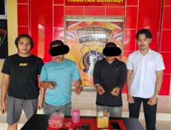 Tim Mata Elang Satres Narkoba Polres Kuansing Ungkap Dua Kasus Peredaran Narkotika Jenis Shabu