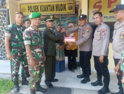 Kapolres Kuansing Apresiasi Kejutan TNI di Hari Bhayangkara ke-79