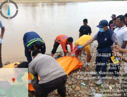 Mayat Pria Ditemukan Mengapung di Sungai Kuantan, Polisi: Diduga Alami Gangguan Mental