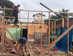 Rumahnya Direnovasi, Keluarga Mariana Ucapkan Terimakasih Kepada BAZNAS Kabupaten Pelalawan