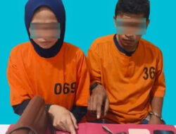 BB 2 Paket Sabu di Dompet, Sat Resnarkoba Tangkap 2 Pengedar di Jalan Akasia Pangkalan Kerinci