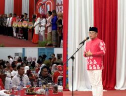 Bupati Pelalawan Ajak Warga Perkuat Persatuan pada Malam Resepsi Kenegaraan HUT RI ke-80