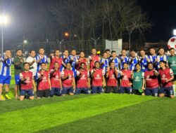 Tim Moringah Menang Tipis atas Sahabat Media dalam Pertandingan Persahabatan