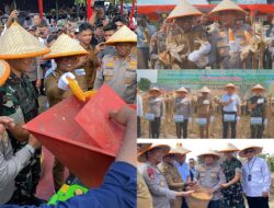 Bupati dan Wakil Bupati Pelalawan Ikuti Panen Raya 15 Ton Jagung Pipil Bersama Kapolda Riau