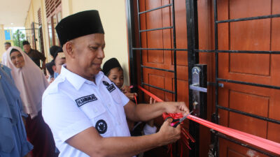 H. Samsari AS Resmikan Gedung Baru MDTA At-Taufiq : Pemdes Palas Komit Dukung Pendidikan Agama