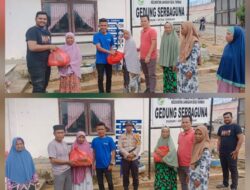 PT WIS Salurkan 42 Paket Sembako untuk Lansia dan Janda di Desa Tambak