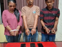 Tim Mata Elang Satresnarkoba Bekuk Tiga Pelaku Narkoba di Simpang Empat Beringin Taluk”