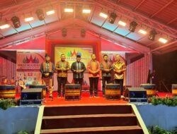 Bupati dan Wakil Bupati Pelalawan Resmi Membuka Pekan Seni Budaya 2025 Riau Kompleks