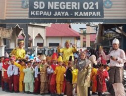 SDN 021 Kampung Baru Desa Kepau Jaya Peringati Hari Sumpah Pemuda dengan Penuh Semangat