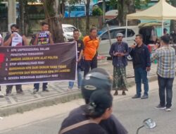 GMPP Gelar Aksi Damai Pertanyakan OTT KPK Atas Gubenur Riau
