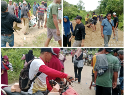 Desa Air Hitam Memanas, Warga Dukung Pembangunan Posko TNTN dan Tolak Massa Penolak Relokasi