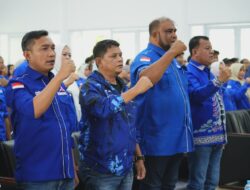 Rakercab DPC Demokrat Kuansing 2025, Fedrios Sebut Kemenangan Diraih Melalui Konsolidasi Menyeluruh