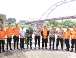 Sungai Kampar Diawasi Ketat, Kapolres Kampar Pimpin Patroli, Bersama Dandim, Bupati, Kapolres: Kamtibmas Aman, Bencana Diantisipasi