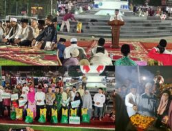 Bupati ajak masyarakat maknai perayaan pergantian tahun dengan kegiatan berbagi antar sesama, dan mendekatkan diri kepada Allah SWT.