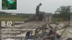 Respon Cepat 110, Polres Kuansing Musnahkan 3 Rakit PETI di Pintu Gobang Kari