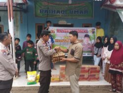 Polres Kuansing Salurkan Bantuan Sosial ke Tiga Panti Asuhan di Kuantan Tengah