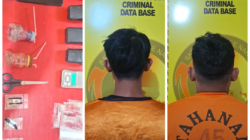 Tim Elang Kuantan Bongkar Sarang Sabu di Perkebunan Sawit, Dua Pelaku Ditangkap