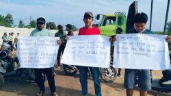 Keluarga Besar Ali Usman Demo di Pelabuhan PT Arara Abadi, Tuntut Pengembalian Lahan