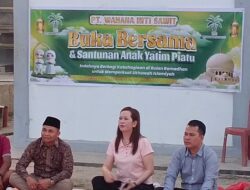 PT Wahana Inti Sawit Gelar Buka Puasa Bersama dan Santuni Anak Yatim di Desa Tambak