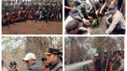 Bersama patroli terpadu, Bupati Zukri Tinjau Titik Karhutla di Desa Gambut Mutiara