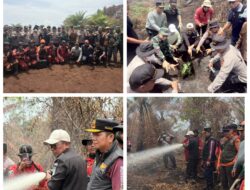 Bersama patroli terpadu, Bupati Zukri Tinjau Titik Karhutla di Desa Gambut Mutiara