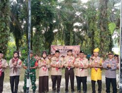 Cetak Pemimpin Muda, Pramuka Ukui Gelar Dianpinru di Bumi Perkemahan Lubuk Kembang Sari